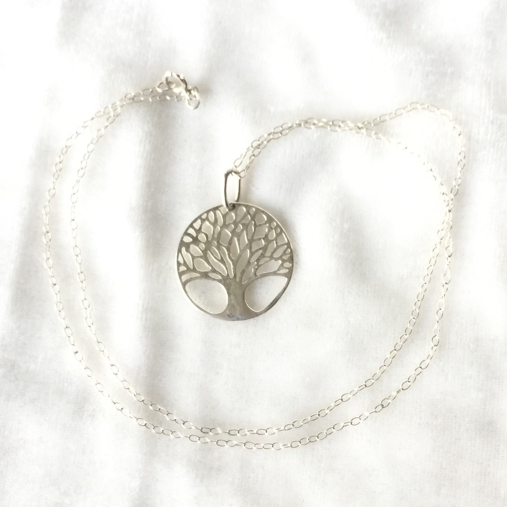Sterling Silver Tree of Life Necklace